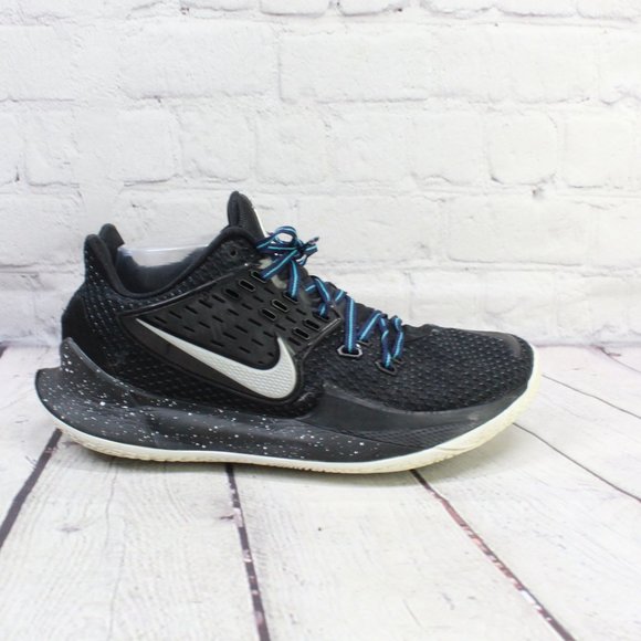 L.L. Bean Other - NIKE Kyrie Low 2 Black Metallic Silver Shoes Athletic Sneakers Size US 8